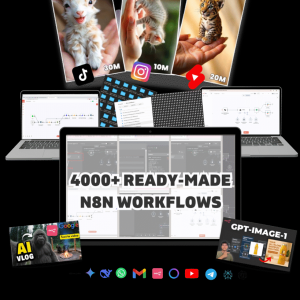 ৪০০০+ ক্লিন রেডিমেড n8n ওয়ার্কফ্লো